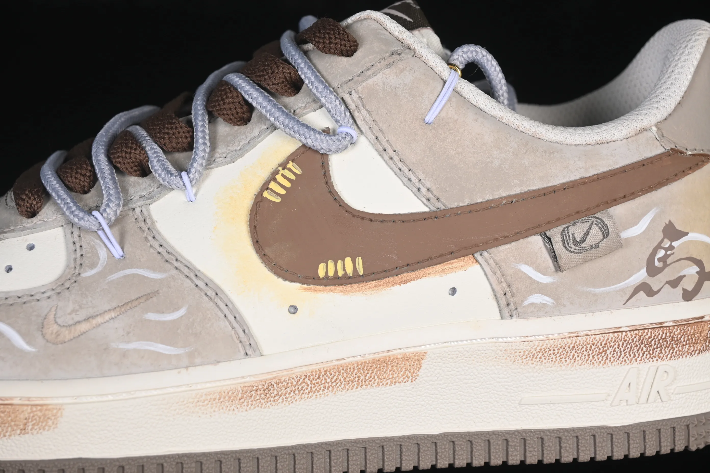 All categories Nk Air Force 1 Air Force series Nk Air Force 1 Low Air Force low-top Nike Air Force 1'07 Low "Armored Steed" Hand-painted graffiti Air Force One low-top casual sneakers DB3301-818